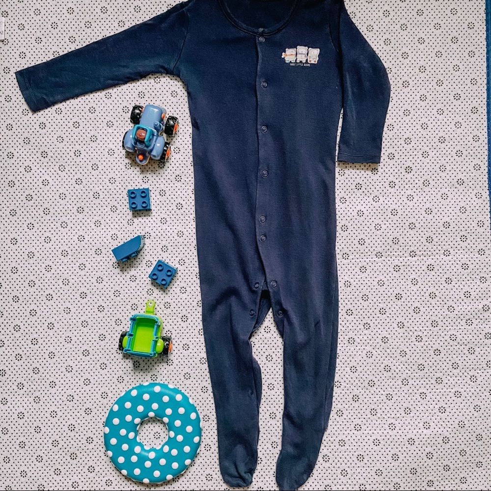 George - Footed Sleeper Onesie
